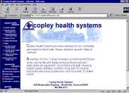 Copley Hospital amd Copley Health Systems